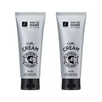 Крем для вьющихся волос Elastine Men in Matt Set & Volume Grooming, 150 мл, 2 шт.
