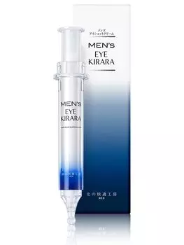 Крем для век от темных кругов под глазами 10 г Kitano Comfort Kobo Eye Kirara for Men Крем для век от темных кругов Крем для век в сочетании с Hyalo Deep Patch Dark