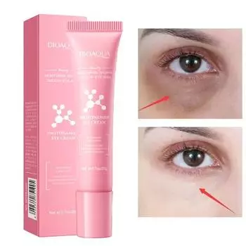 Крем для век с никотинамидом, от темных кругов и мешков под глазами, увлажняющая сыворотка с гиалуроновой кислотой против отечности, гель для ухода за кожей вокруг глаз