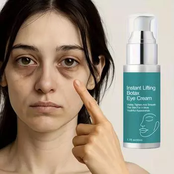 Крем для век Увлажняющий уход за глазами Увлажняющий Массажный уход Крем для век 50 мл One Size зелёный