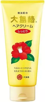 Крем для волос Oshima Tsubaki Moist 160 г для тех, у кого много волос или они густые (Для волос) белый