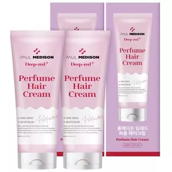 Крем для волос Paul Madison Deep Red Perfume с ароматом белого мускуса, 80 мл, 2 шт.
