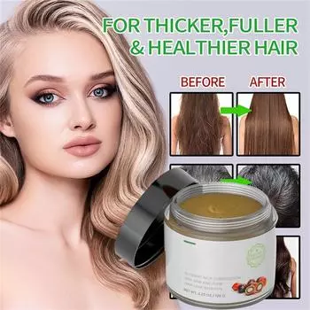 Крем для волос, подходит для мужчин и женщин, делает волосы более гладкими, восстанавливает поврежденные волосы, уменьшает пушистость 120 мл One Size