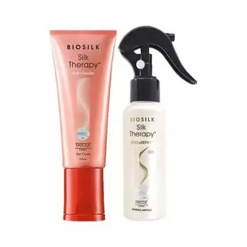 Крем для волос Silk Therapy Hydro Finisher 150 мл + Ампула 100 мл + Распылитель