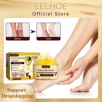 Крем для восстановления потрескавшихся пяток, против высыхания, удаления растрескивания, омертвевшей кожи, увлажняющий, отшелушивающий, гладкий уход за ногами, крем для ног против трещин разноцветный