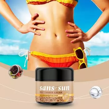 Крем для загара Radiant Tanning Skin In Time Tanning Melanin To Make Sun Sensitive Herbal Cream One Size