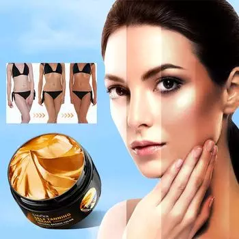 Крем для загара, увлажняющий пшеничный цвет лица, крем для загара для тела, увлажняющий увлажняющий крем для загара, восстанавливающий крем для загара 100g