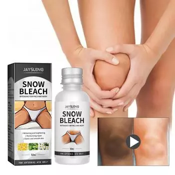 Крем для затемнения подмышек и бедер. Отбеливающий крем для уменьшения выработки меланина в подмышках и на внутренней поверхности бедренных суставов. 30ml