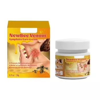 Крем для здоровья «Рассасывание лимфоузлов» 20 г Отек и боль лимфоузлов Лимфатическая мазь One Size