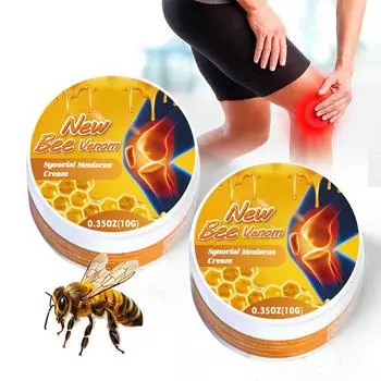 Крем для здоровья синовиального мениска, крем для суставов пятки, мягкий уход за суставами, безопасные и эффективные ингредиенты жёлтый