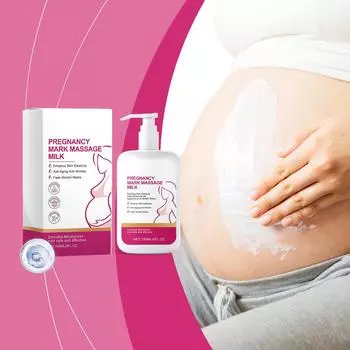 Крем для живота мамы, лосьон для тела в душе для всего тела и живота, увлажняющий лосьон для сухой и растянутой кожи беременных One Size