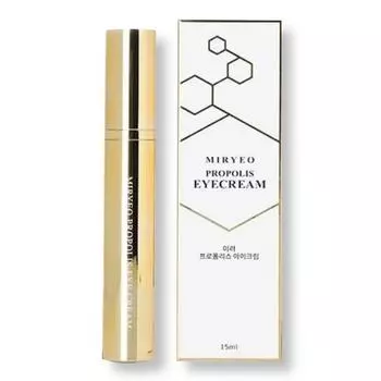 КРЕМ ДЛЯ ГЛАЗ С ПРОПОЛИСОМ МИРЁ (15мл), Антивозрастной, Увлажняющий, Корейская косметика, Kbeauty, образец