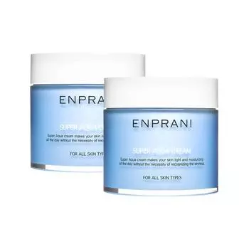 Крем Enprani Super Aqua, 200 мл, 2 шт.