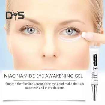 Крем-гель для глаз с ниацинамидом устраняет мелкие морщинки, темные круги, устраняет морщины, сыворотка для глаз увлажняет, укрепляет кожу, арбутин, глутатион, антивозрастной крем для глаз 20g