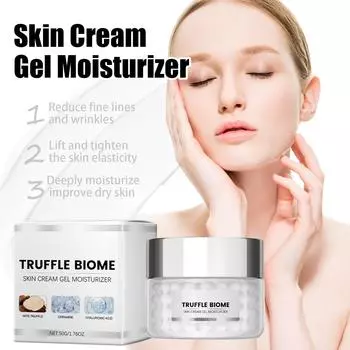 Крем-гель для кожи, увлажняющий крем, крем против морщин, эффективное средство против старения, увлажняющий эффект, подтягивает и укрепляет кожу, 50 г One Size