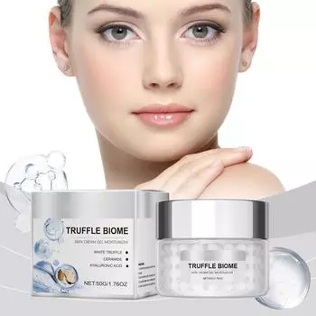 Крем-гель для кожи, увлажняющий крем, крем против морщин, эффективное средство против старения, увлажняющий эффект, подтягивает и укрепляет кожу, 50 г One Size