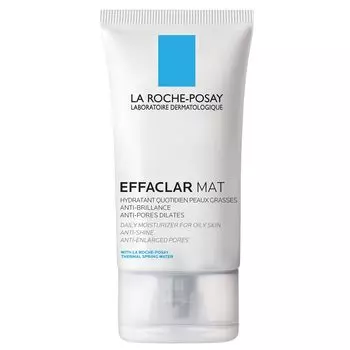 Крем-гель для лица Effaclar Matte 40 г освежающий жирный Roche-Posay [Увлажнение кожи, склонной к акне] Акне, кожа, кожа, блеск,