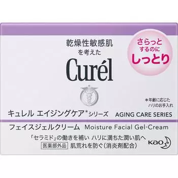 Крем-гель для лица KAO Curel Anti-Aging Care Series 40 г (Квази-лекарство) Уход за лицом Aging Curel Используйте после лосьона. Уход за лицом Старение