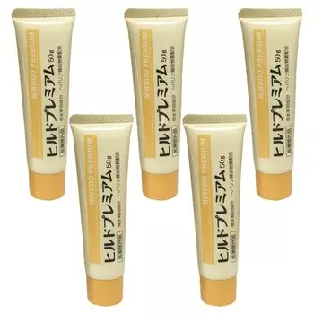 Крем Hild Premium Heparin, подобный лечебному увлажняющему, рецепт не требуется, 50 г, 50 г, сделано в Японии [квази-лекарство] (5 кусков)
