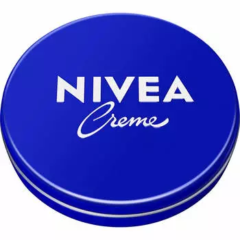 Крем KAO NIVEA средняя банка 56 г. Общий уход за руками Используйте перед выходом на улицу или после умывания или принятия ванны.. Можно использовать для лица, тела и волос.