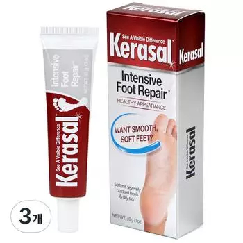 Крем Keracell Intensive Foot Repair, 1 упаковка, 3 шт., 30 г