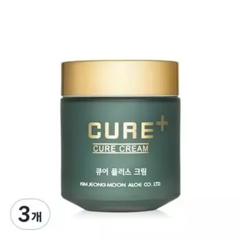 Крем Ким Чон Мун Aloe Lassence Cure Plus, 3 упаковки, 80 г