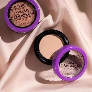 Крем-консилер Catrice Ultimate Camouflage Cream Concealer (3 цвета),Корейская косметика, КПОП No. 015 Fair