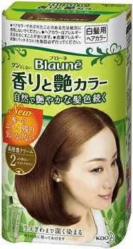 Крем-краска Brone Scent and Gloss Brighter светло-коричневый 80 г x 5 шт. набор [Kao] 2
