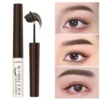 Крем-краска для бровей, водостойкая, не размазывается, трехмерное сохранение цвета, натуральная и не выцветающая. Окрашивание бровей