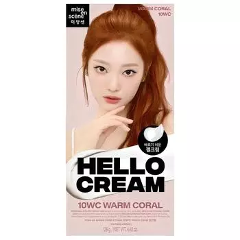 Крем-краска Mise-en-scne hello, теплый коралл, 1 шт.