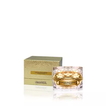Крем-лифтинг Mediheal Callus Multi Gold 50 мл – Премиальный увлажняющий крем против старения с пептидами и экстрактом золота