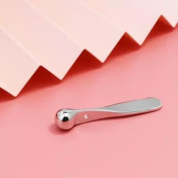 Крем-ложка для кожи вокруг глаз от морщин, снятие усталости глаз, роликовый массажер для кожи вокруг глаз, средство для ухода за лицом золотистый