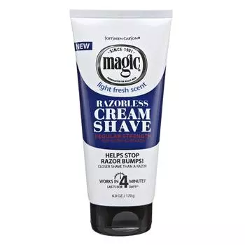 Крем Magic Laserless для бритья Regular Strength Light Fresh, 170 г, 1 шт.