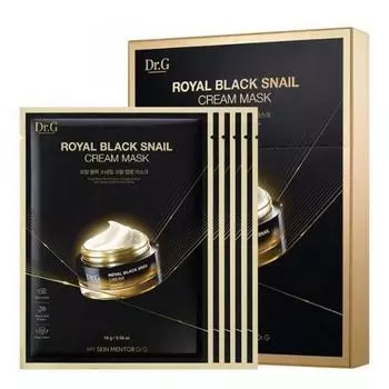 Dr.g Royal Black Snail Cream Mask 16 г 5 шт.