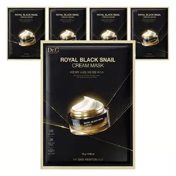 Крем-маска Dr.G Royal Black Snail, 5 шт, 1 упаковка