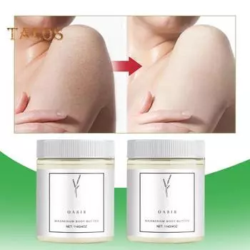 Крем-масло для тела с магнием для облегчения невропатии 114 г. Увлажняющий крем с маслом ши для сухой кожи, успокаивающий и разглаживающий крем для тела белый