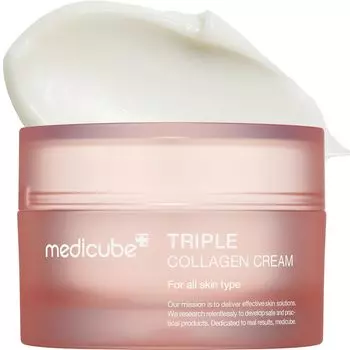 Крем Medicube Triple Collagen Cream 50 мл Увлажняющий и укрепляющий крем 1-Pack (50ml)