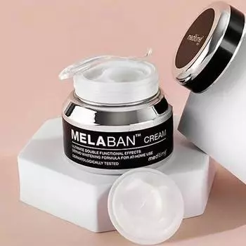 Крем MEDITIME Melaban 50 г, отбеливающий, антивозрастной, Kbeauty, корейская косметика, пробник