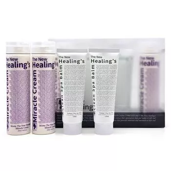 Крем Moeta The New Healings Miracle Cream 250 мл x 2 шт. + бальзам Clean Spa Balm 130 мл x 2 шт. Специальный набор, 1 набор
