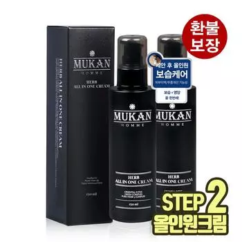 Крем Mukan Homme Herb All-in-One, 150 мл, 2 шт.