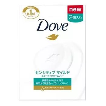 Крем-мыло Dove Beauty Mild 95 г x 2