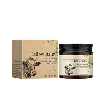 Крем на основе говяжьего жира, увлажняющий и питательный, увлажняющий и снимающий сухость и дискомфорт кожи тела. One Size