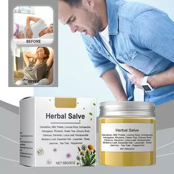 Крем на основе трав Успокаивающий крем снимает болезненность мышц суставов Способствует массажу Крем для здоровья суставов One Size