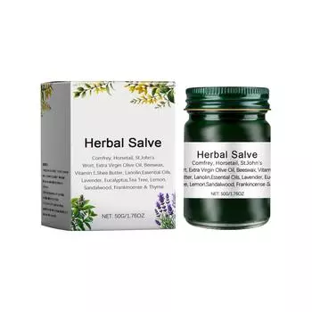 Крем на основе трав Успокаивающий крем снимает болезненность мышц суставов Способствует массажу Крем для здоровья суставов