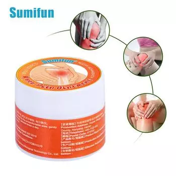 Крем от боли в коленях Sumifun. Облегчение боли в шейном и поясничном отделах. Стимулирует кровообращение и расслабляет мышцы и суставы.