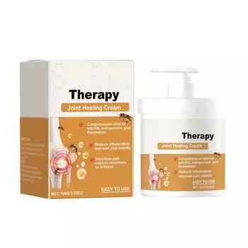 Крем от боли в суставах и мышцах стимулирует ткани суставов, уменьшая боль в суставах и обеспечивая комфорт. One Size оранжевый