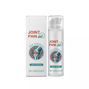 Крем от боли в суставах уменьшает боль и ухаживает за кожей, поддерживает метаболизм тканей и усиливает регенерацию. One Size белый