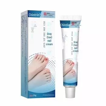 Крем от онихомикоза, лечение лаком для ногтей, крем для восстановления ногтей на ногах, популярная распродажа. toe nail cream серый