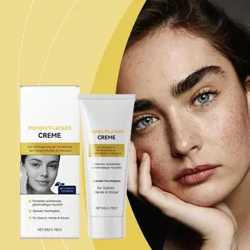 Крем от пигментации, отбеливающий увлажняющий крем, уменьшает отложение меланина и улучшает неровный тон кожи, 1 шт., One Size