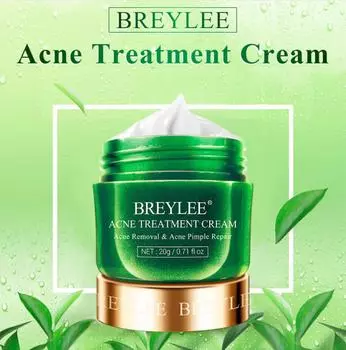 Крем от прыщей Гель для лечения пятен от прыщей с максимальной силой лечения прыщей пероксидом бензоила, крем от прыщей для кожи, склонной к прыщам 30g белый